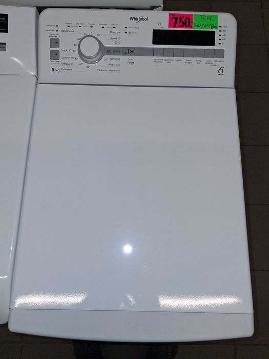 Pralka od góry ładowana Whirlpool