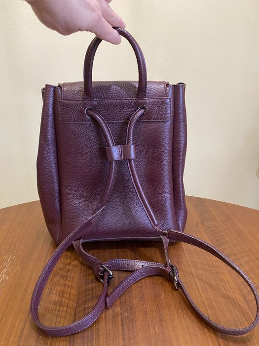 Женская сумка рюкзак натуральная кожа