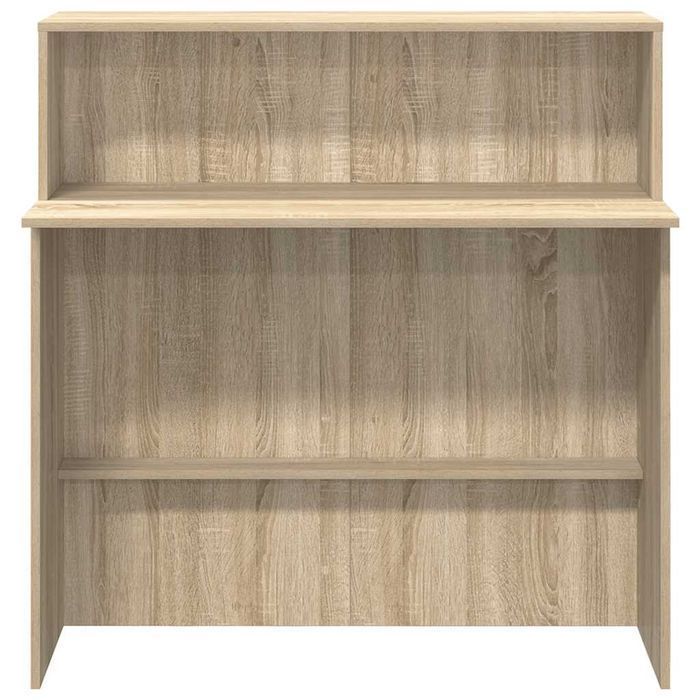 Vidaxl Biurko Recepcyjne Dąb Sonoma 100X50X103,5 Cm Drewno Klejone