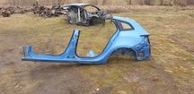 renault megane III 3 kombi błotnik tył tylny lewy próg