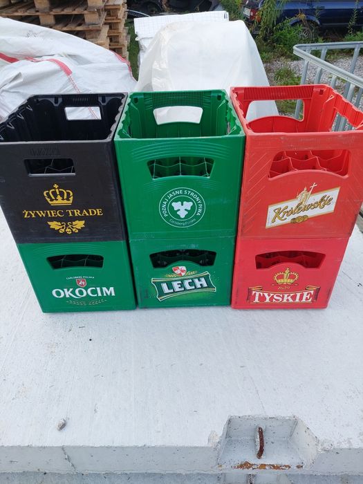 Skrzynka na piwo skrzynki plastikowe krata transporter