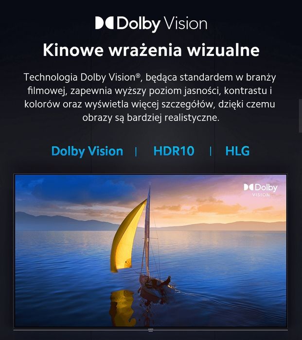 Xiaomi Tv A Pro 55 4K Android telewizor folia gwarancja