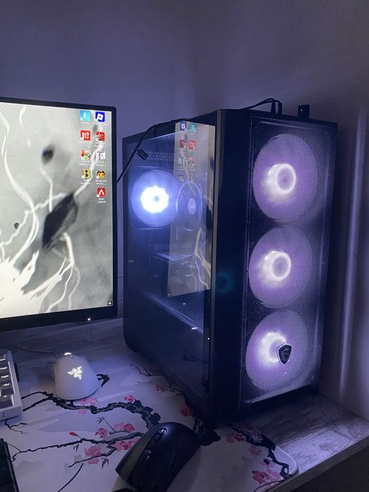 Pc Gamer + Teclado + Mouse + Monitor 165hz