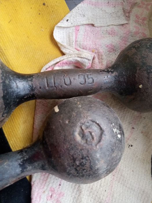 Гантели по 5 килограммов