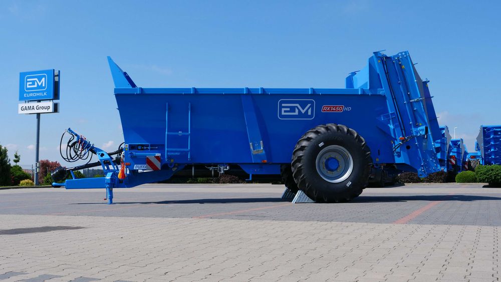 Rozrzutnik obornika EUROMILK Buffalo RX1450HD (14,2 m3 )