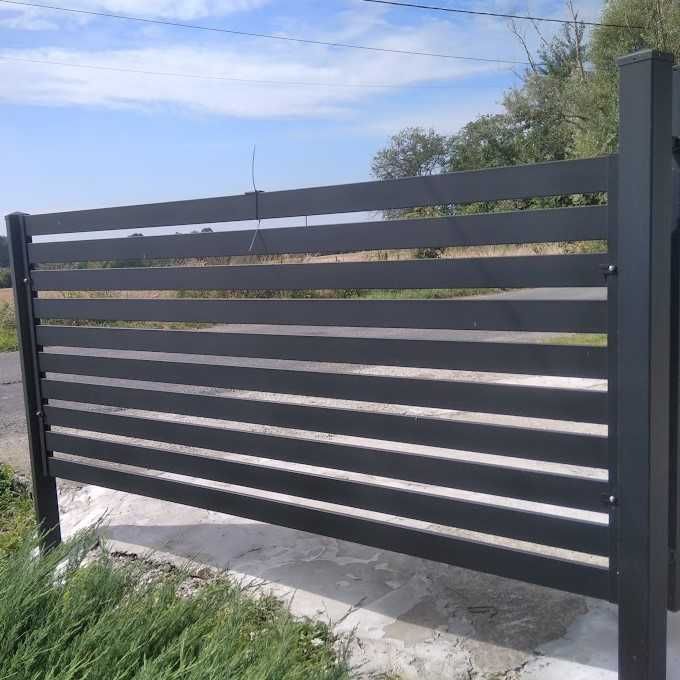 Przęsła ogrodzeniowe palisadowe PRODUCENT ocynk + proszek