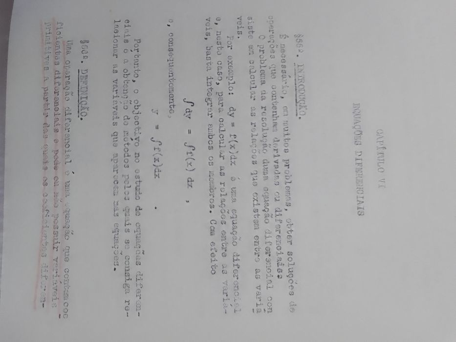 Matemática, calculo Diferencial e Integral