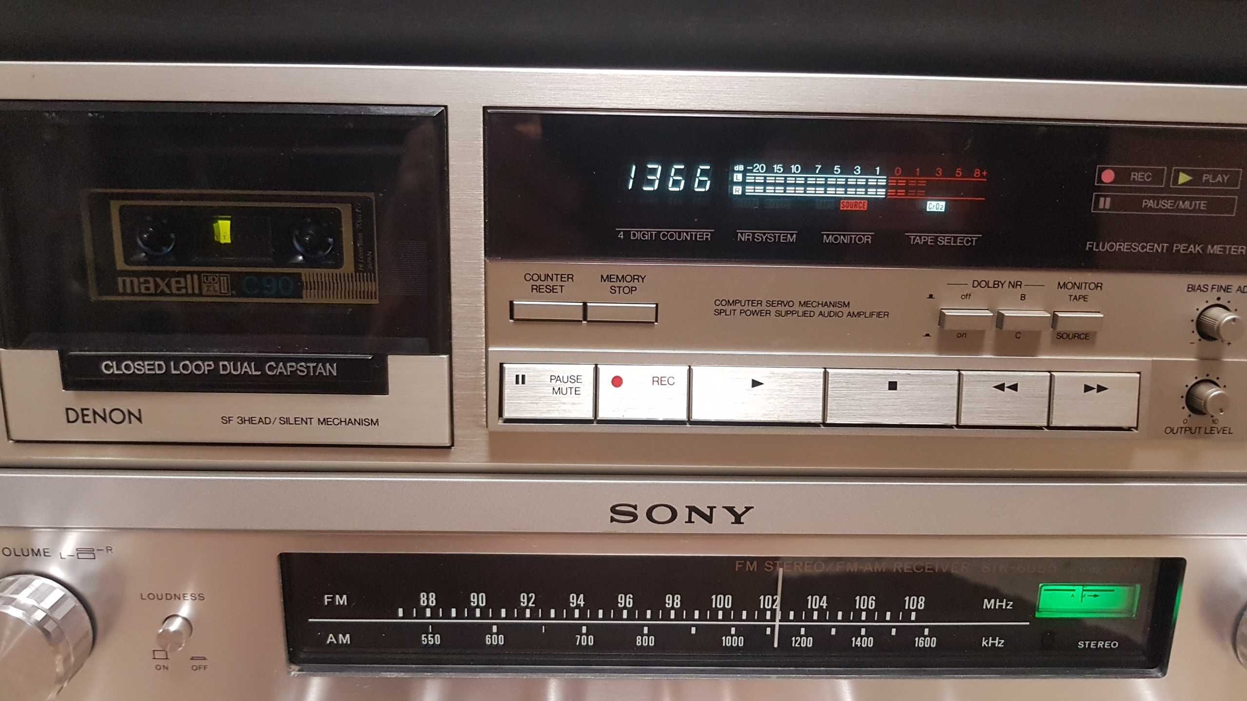 Кассетная дека DENON DR-M 22 stereo made in Japan