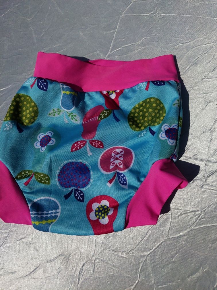 Fralda cueca para piscina praia reutilizável