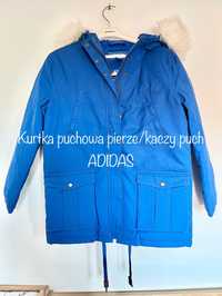 Adidas kurtka zimowa damska puchowa, kacze pierze puch rozmiar 38 M