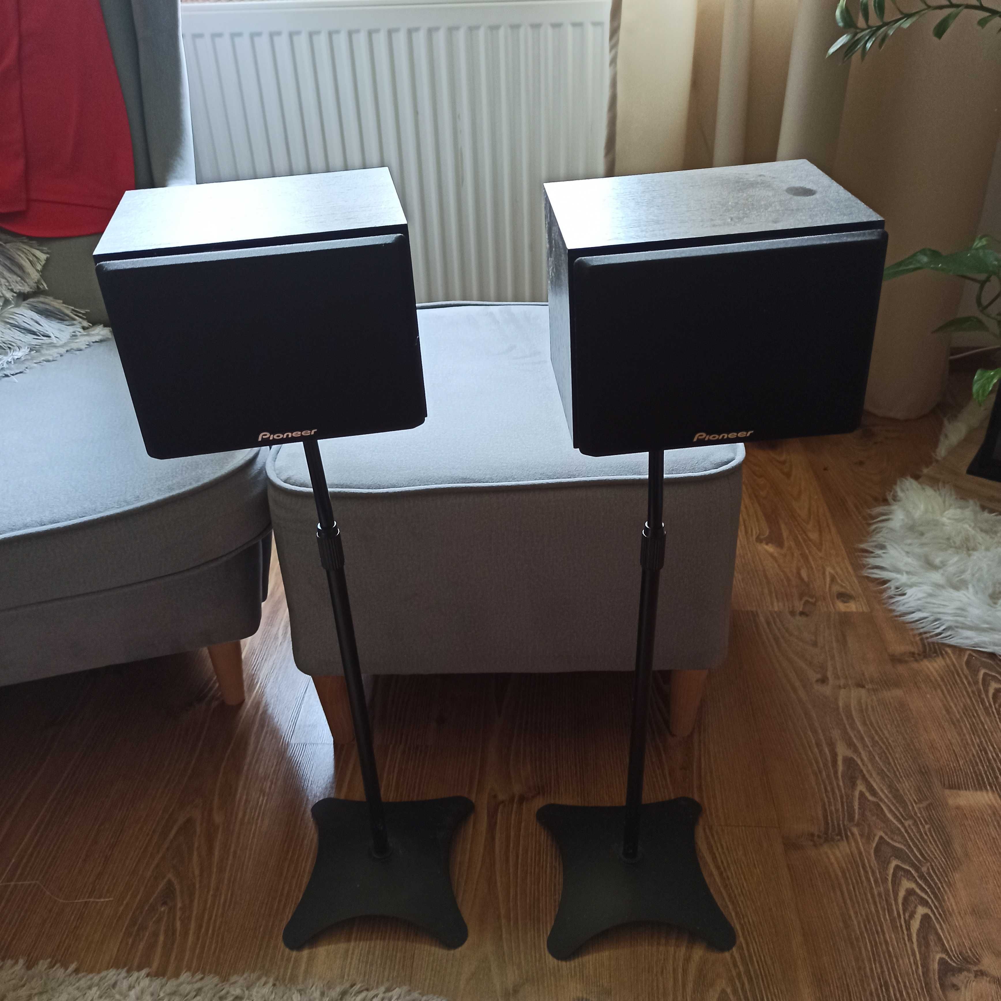 Amplituner Pioneer + zestaw głośników 5.0 Pioneer S-ES3TB kolumny