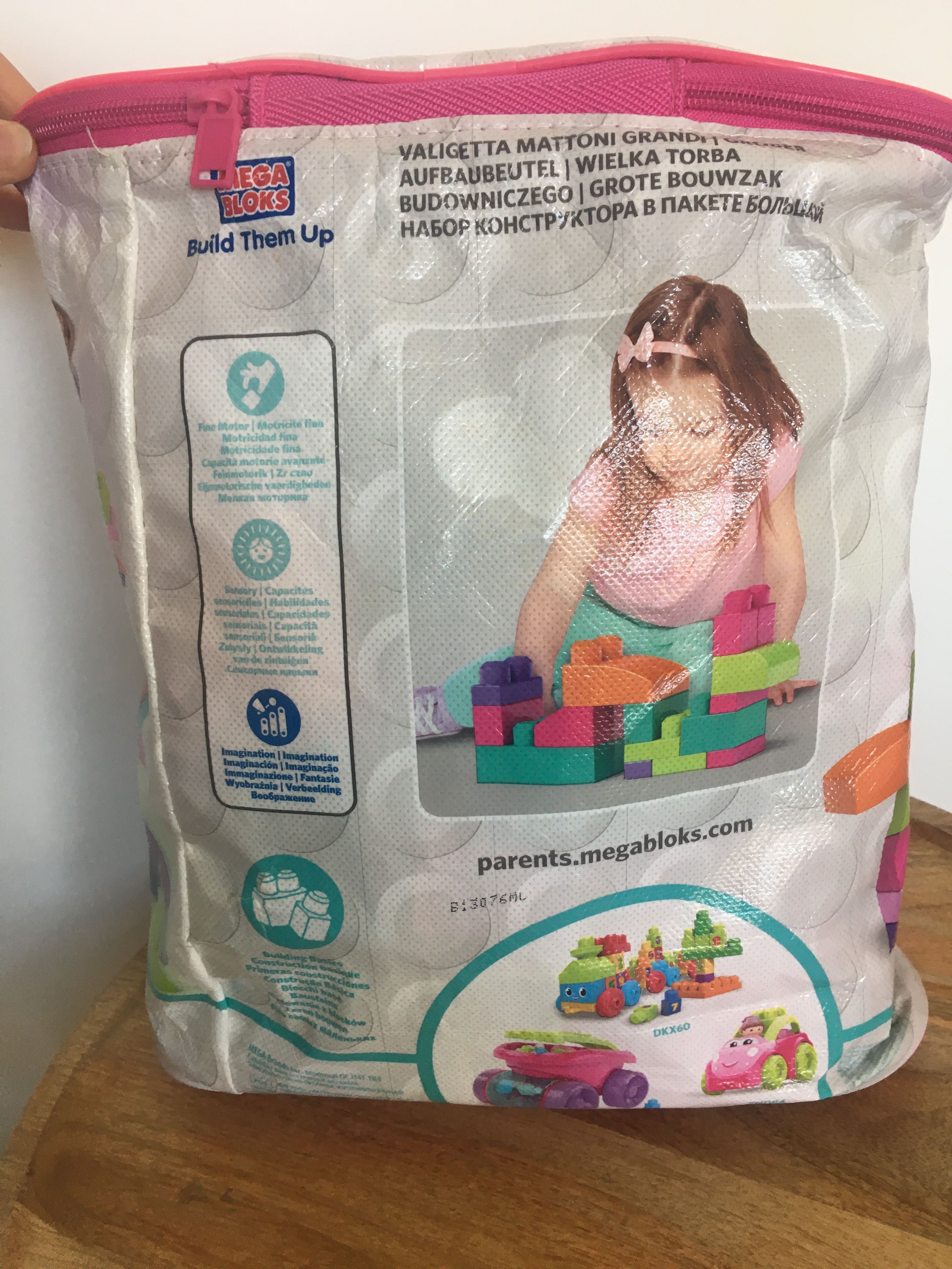 Mega Bloks Maxi Fisher Price klocki plastikowe dla dzieci 1-5 lat