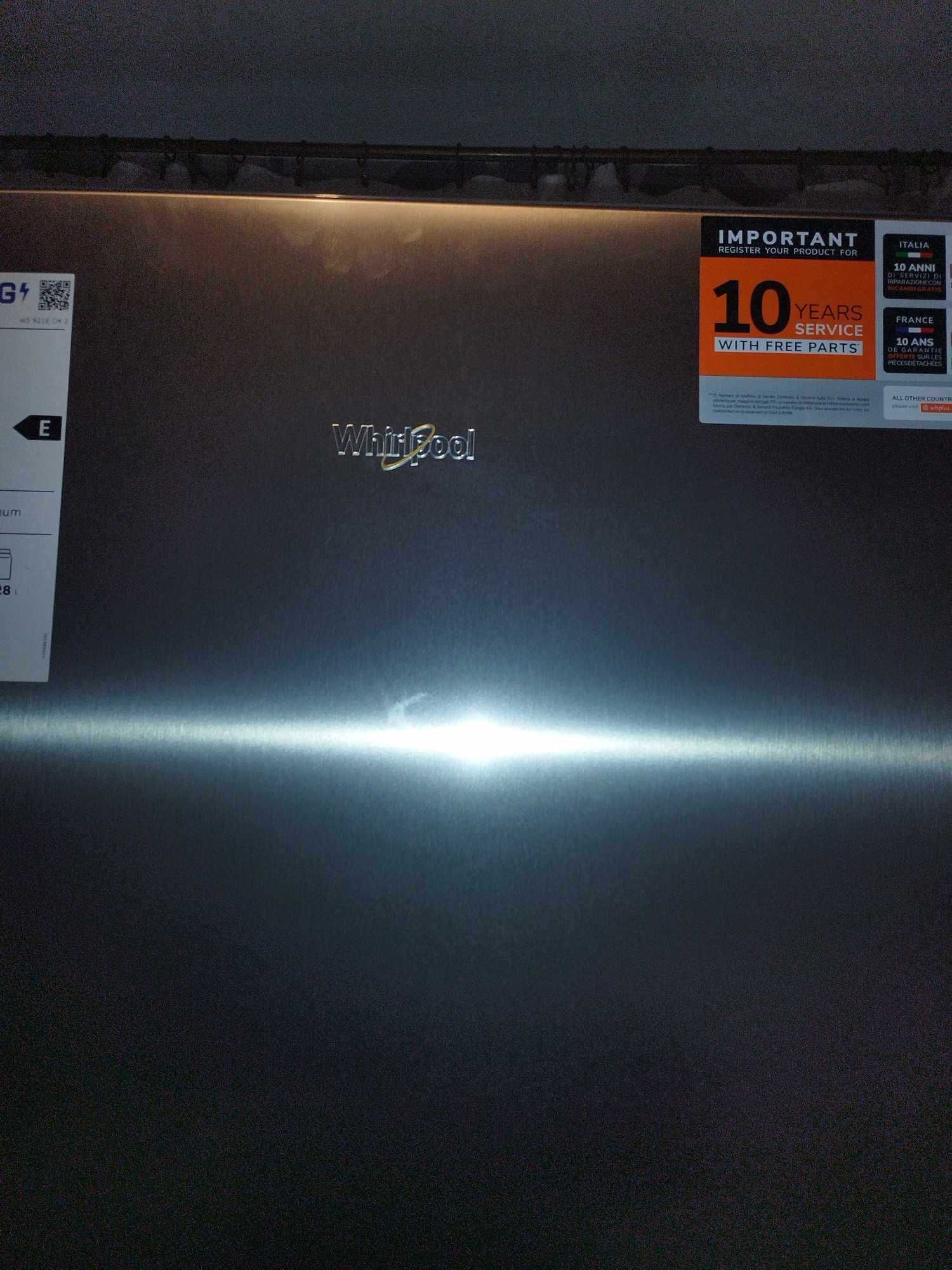 NOWA Lodówka WHIRLPOOL W5 821E OX 2 188.9cm Inox StopFrost