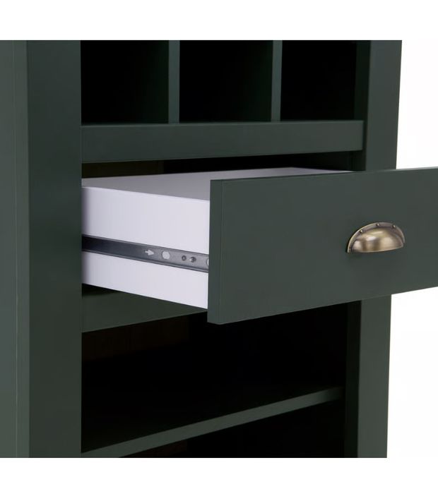 Regal Cambridge 1S Zielony Agata Meble