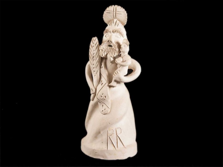 São José com Menino Jesus Salvador do Mundo - Rosa Ramalho