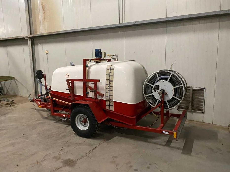 Opryskiwacz bębnowy z bębnem szklarniowy, tunelowy tuneli szkółkarski