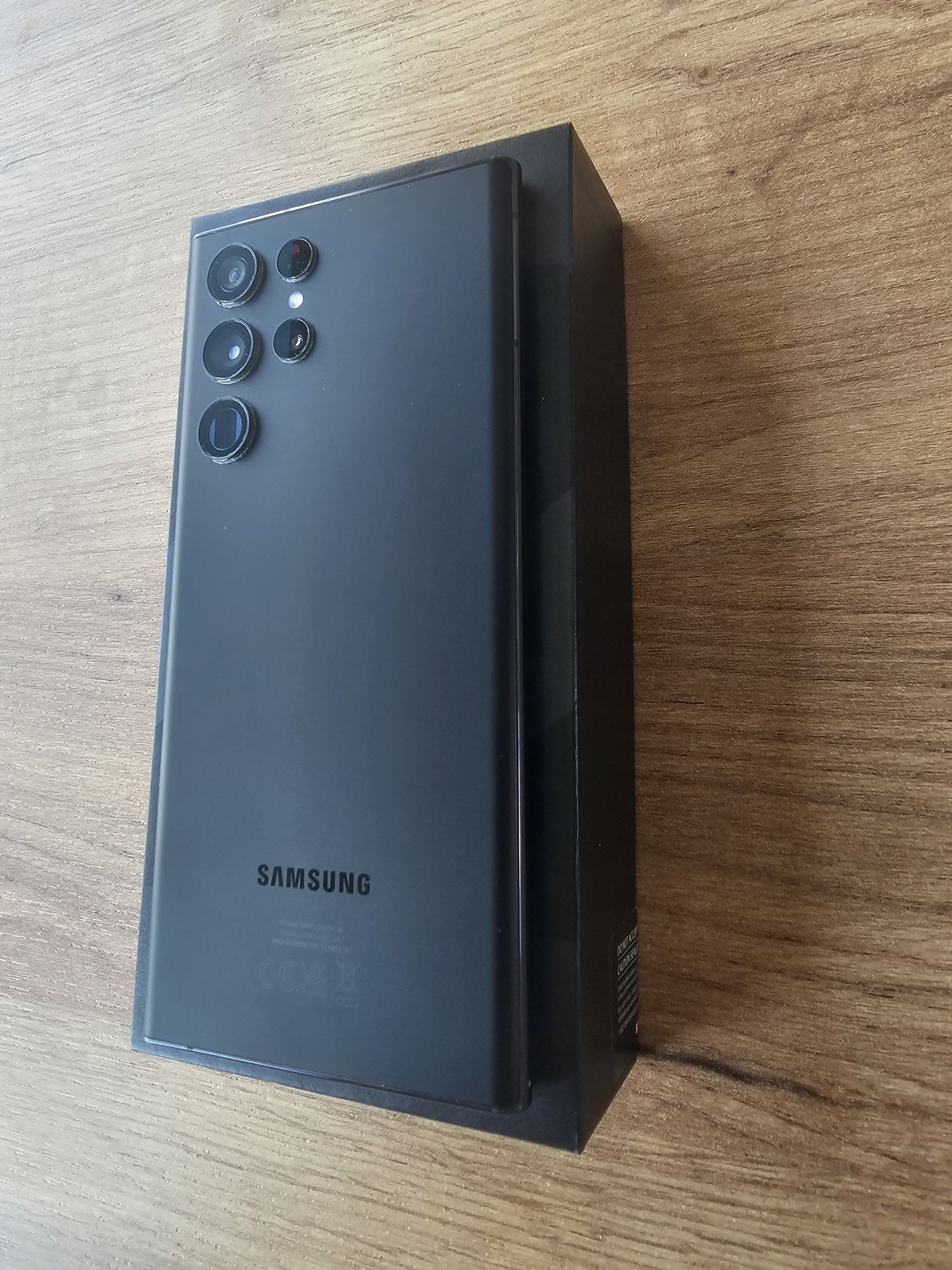 Samsung s22 ultra 256/12 phantom black, gwarancja