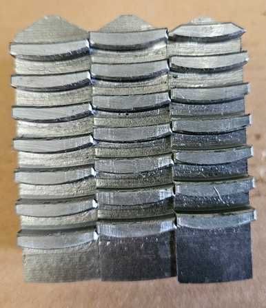 Szczęki zewnętrzne do uchwytu tokarskiego 160 mm, nowe.