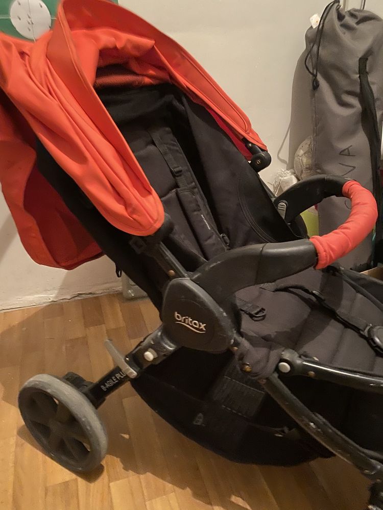 Каляска з люлькою britax b agile plus