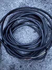 Sprzedam kabel 5 żyłowy (5x4) 14 m i 2,1 m