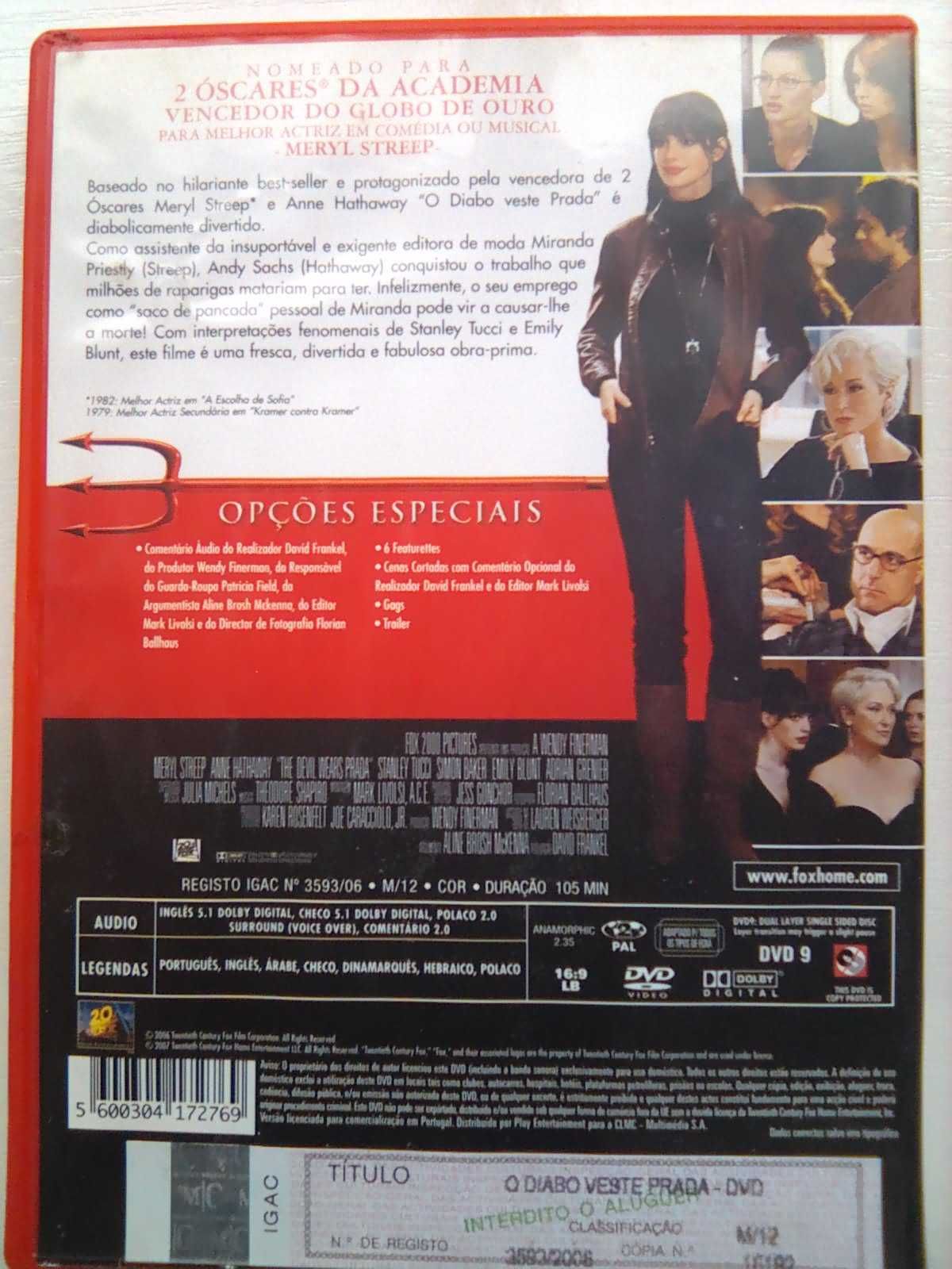 DVD O Diabo Veste Prada com Merely Street