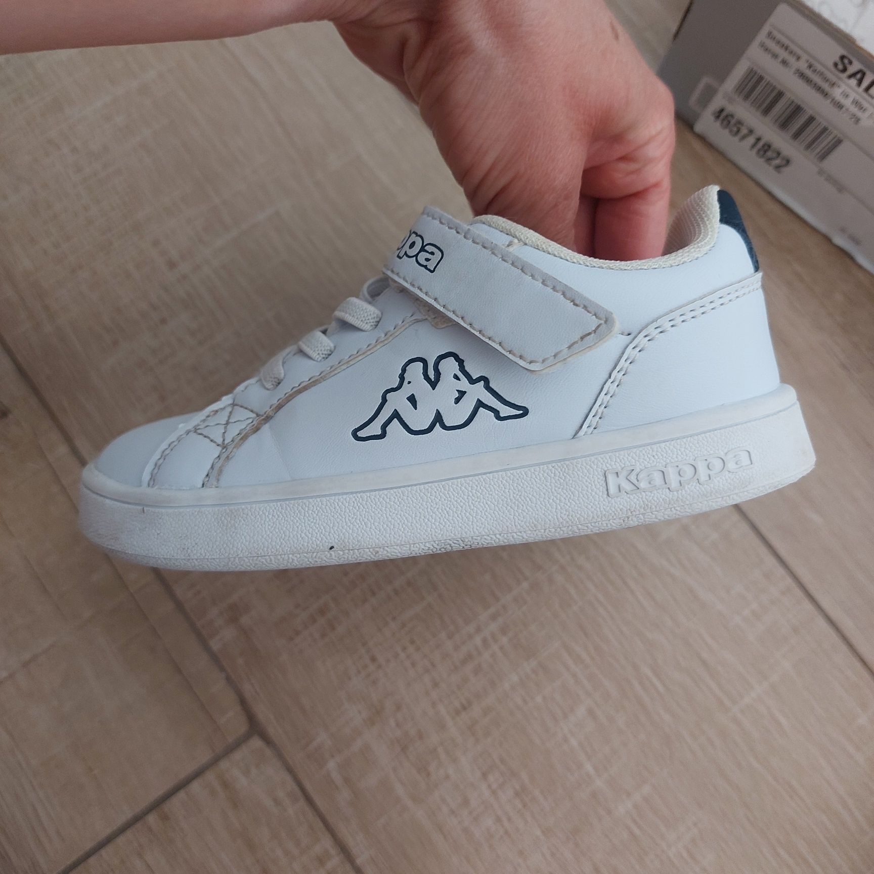 Białe buty Kappa 25 chłopca