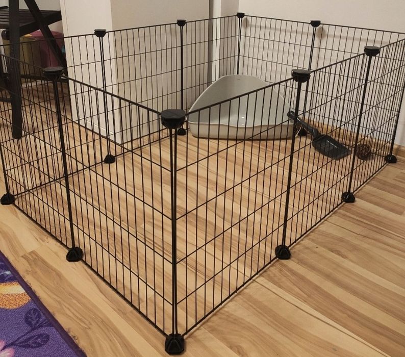 Nowa zagroda wybieg klatka dla królika szczeniaka żółwia modułowa