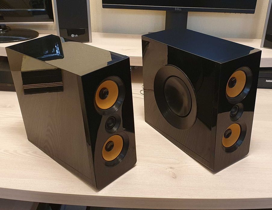 Колонки пасивні акустична система полочна