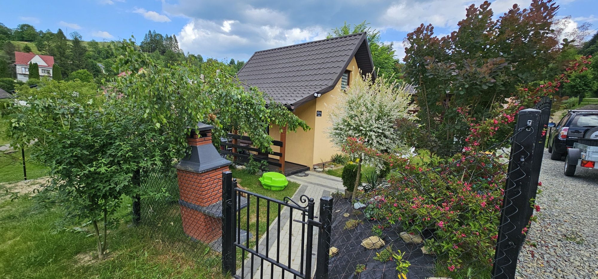 Zawóz Polańczyk Solina domek 2 3,4,5,6 os "domek z kominkiem ;