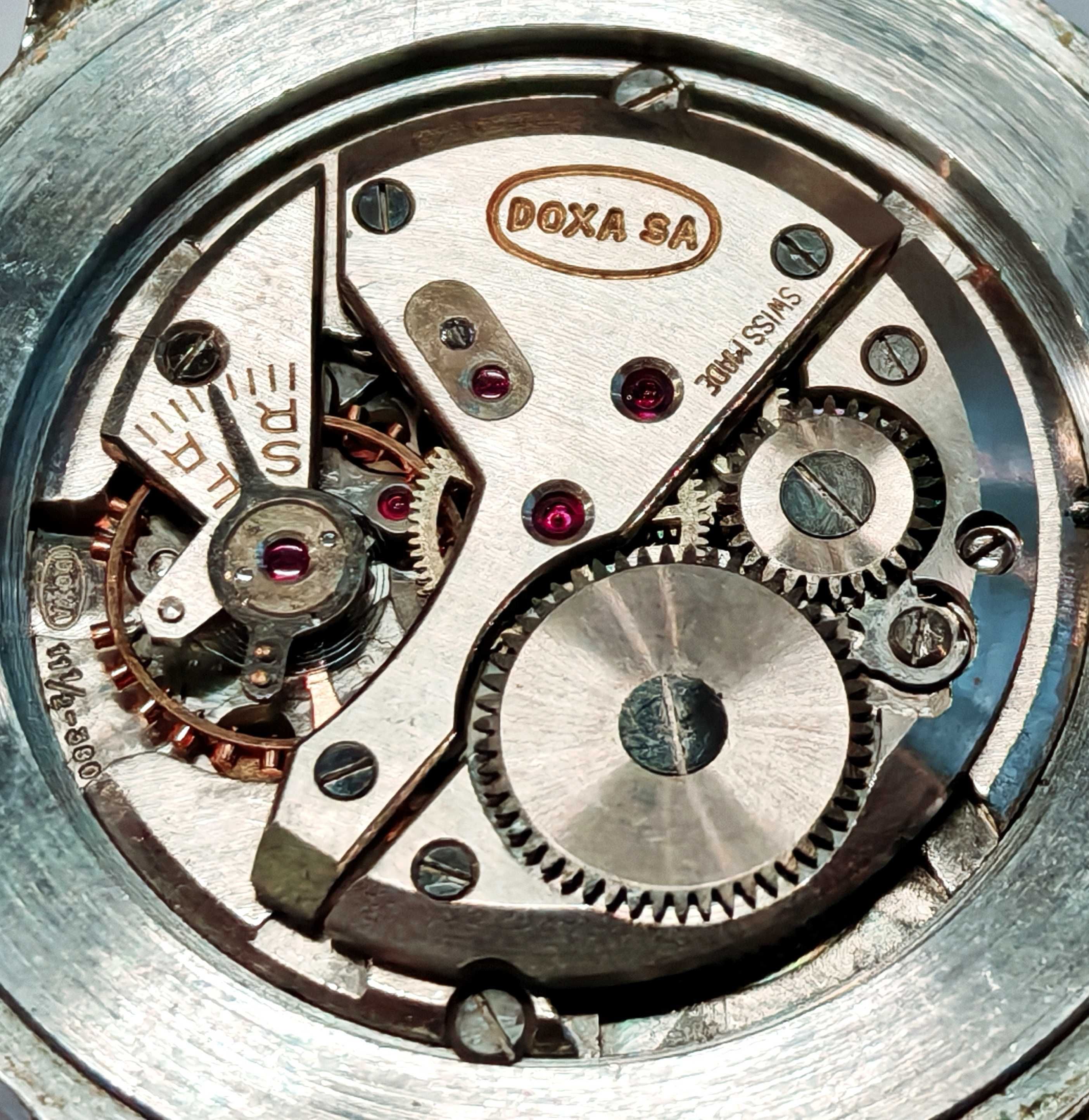 Zegarek Doxa AntiMagnetic JUMBO XL Swiss Mechaniczny nakręcany Vintage