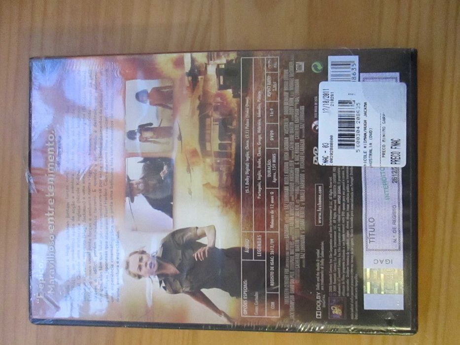 Australia, com Nicole Kidman, Hugh Jackman, David Wenham - novo selado