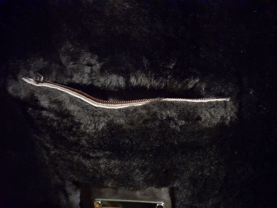 Чоловіча зимова шкіряна куртка дублянка Harmonia