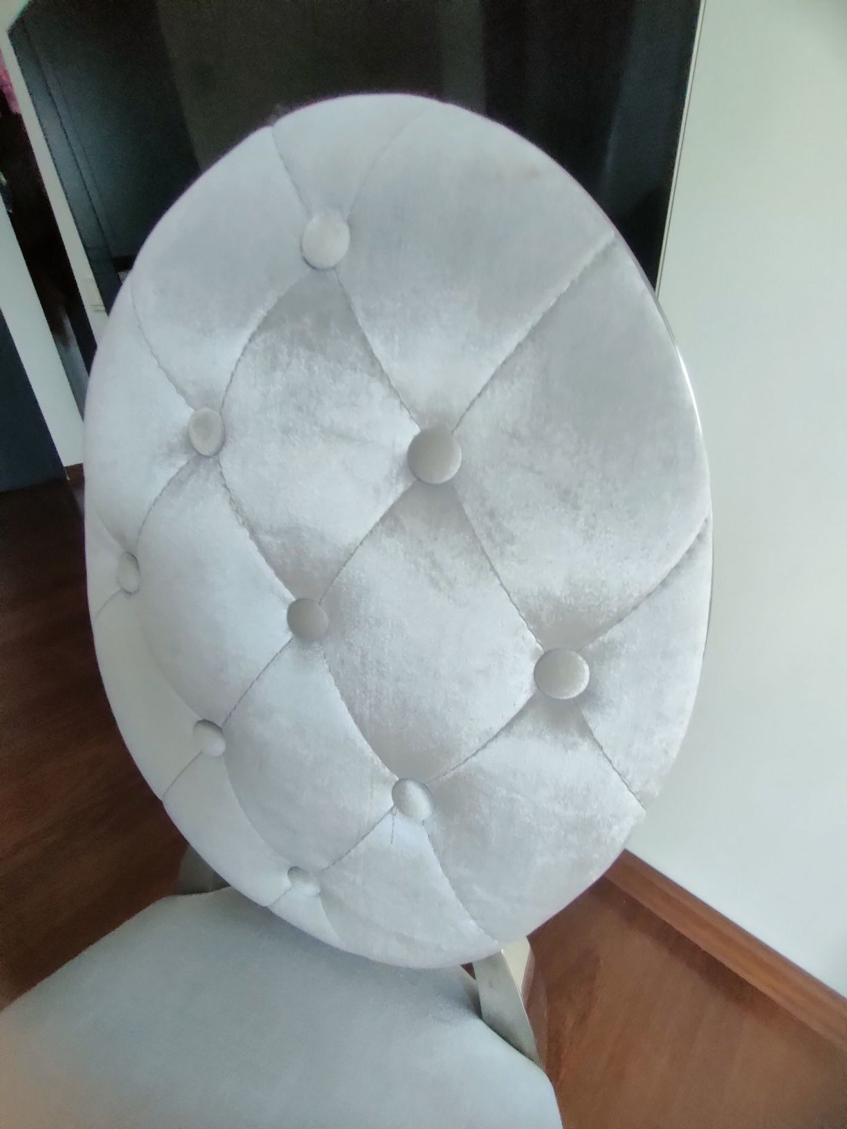 Krzesło Glamour ludwik modern barok