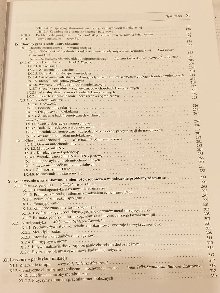 Biologia molekularna w medycynie. Elementy genetyki  klinicznej