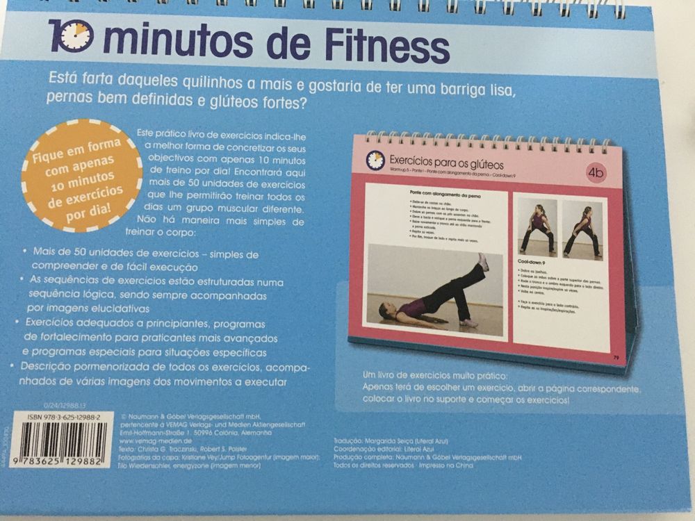 Livro exercicios fitness