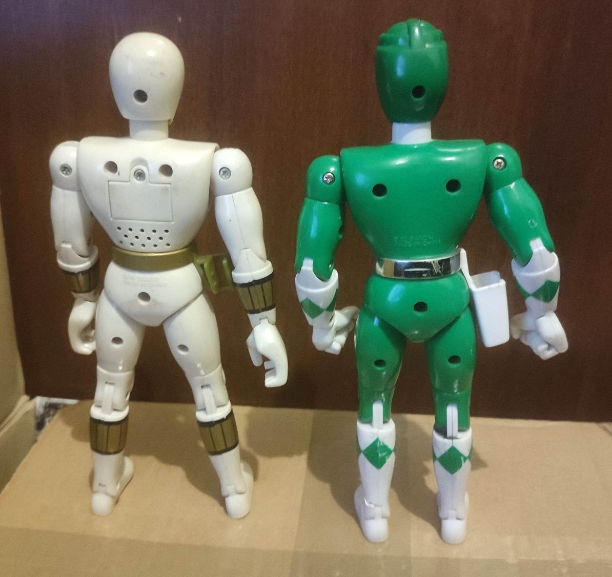 Power Rangers Verde e Branco