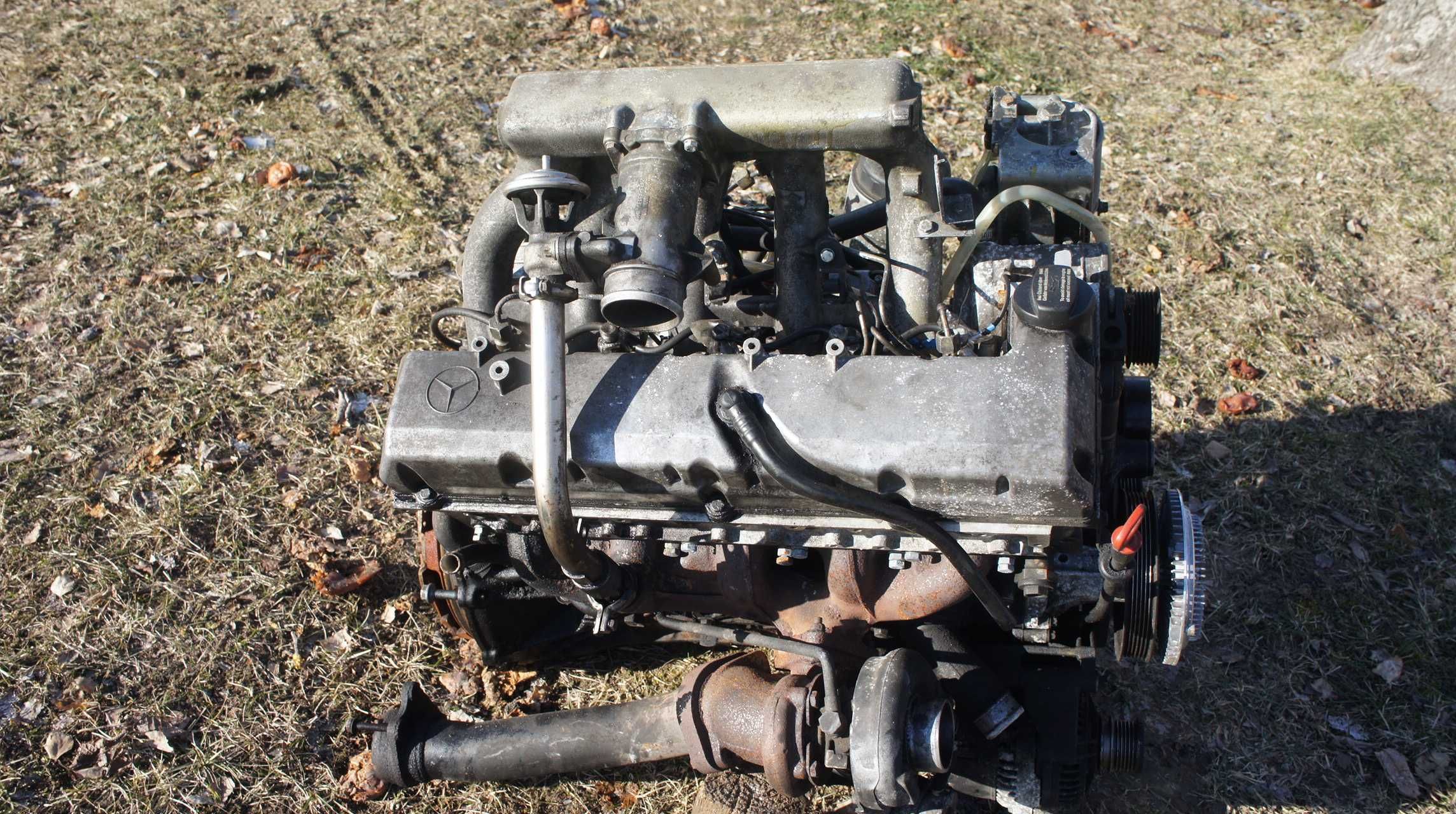 Mercedes 2.9 TD silnik uszkodzony tłok