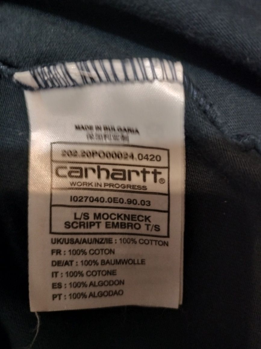 Bluza męska sportowa Carahartt Mockneck