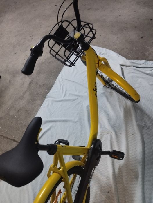 Bicicleta com cesto