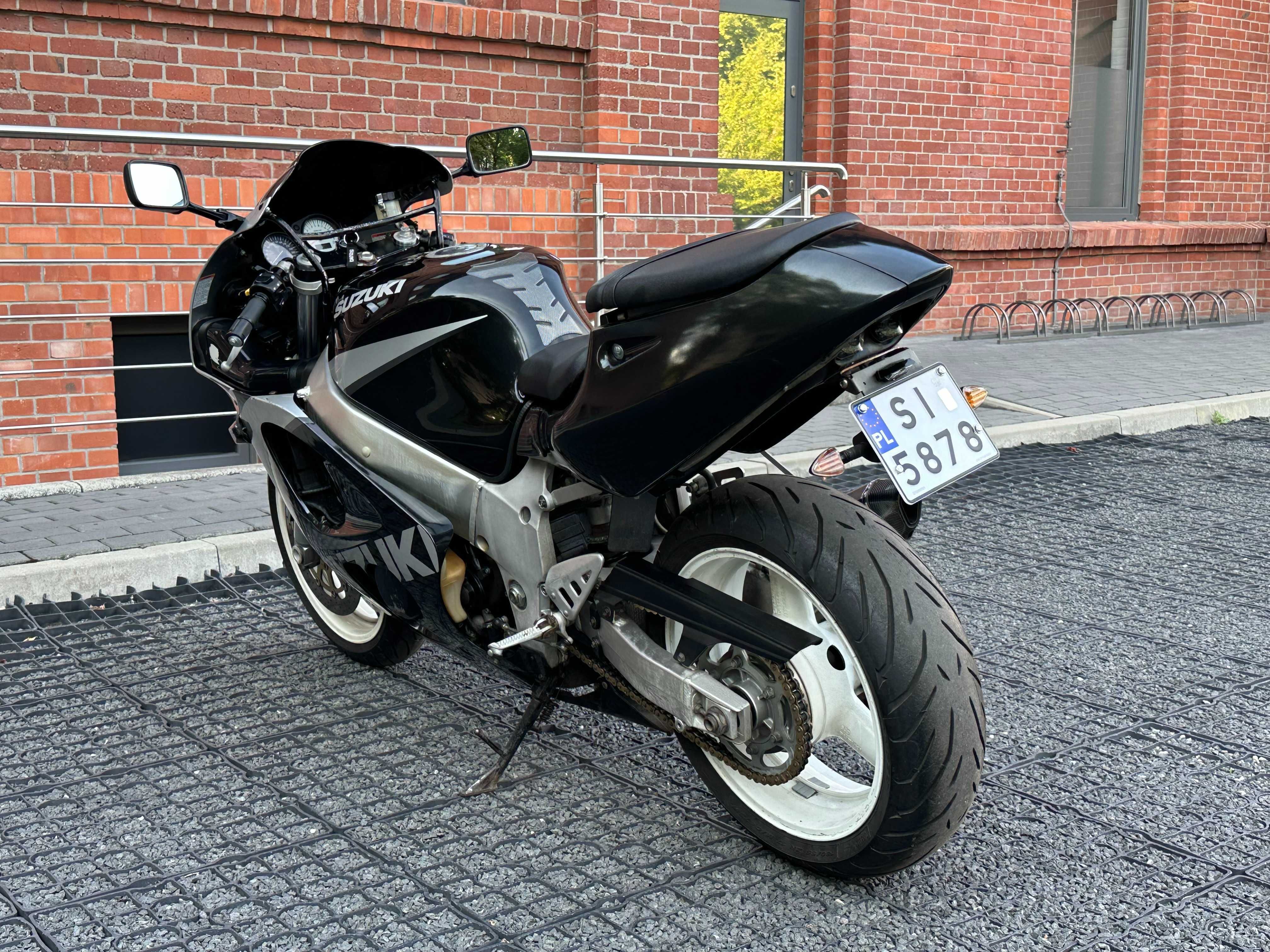 Suzuki GSXR 600, 1998r, przebieg 44tys, Nowy rozrząd, napęd, sprzęgło