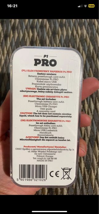 Elektryczny dlugopis