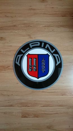 Logo Szyld BMW Alpina do garażu pokoju na ścianę gadżet