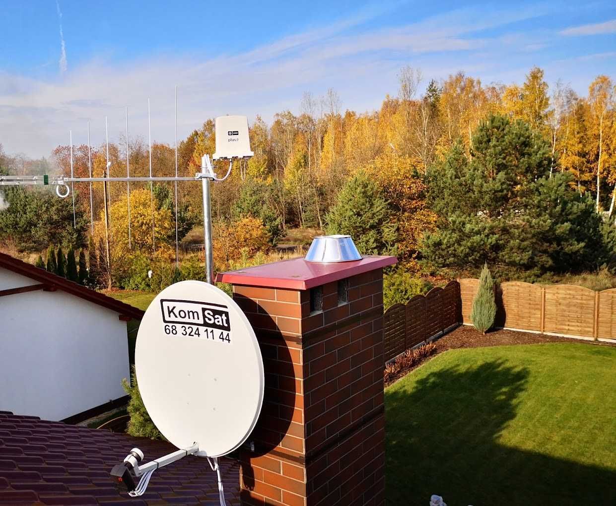 Montaż anten, serwis, CANAL+, Cyfrowy Polsat, DVB-T, LTE, 5G