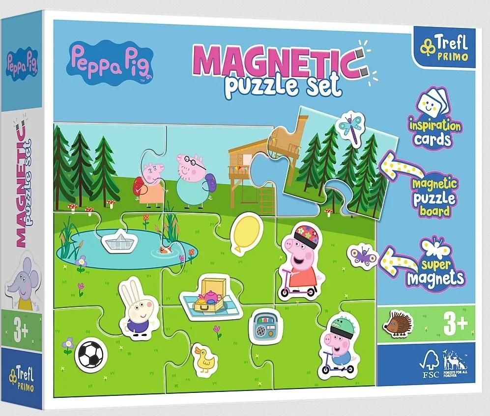 Puzzle Magnetyczne Zabawy Peppy Refl, Trefl
