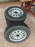 Koła 165/70 r13 z oponami całorocznymi Nokian