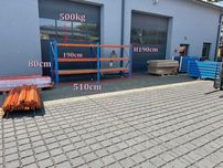 Regały magazynowe sklepowe półkowe Stow H190cm KONTENER MAGAZYN GARAŻ