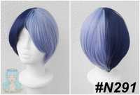 Toya Aoyagi Project SEKAI krótka niebieska błękitna peruka wig cosplay