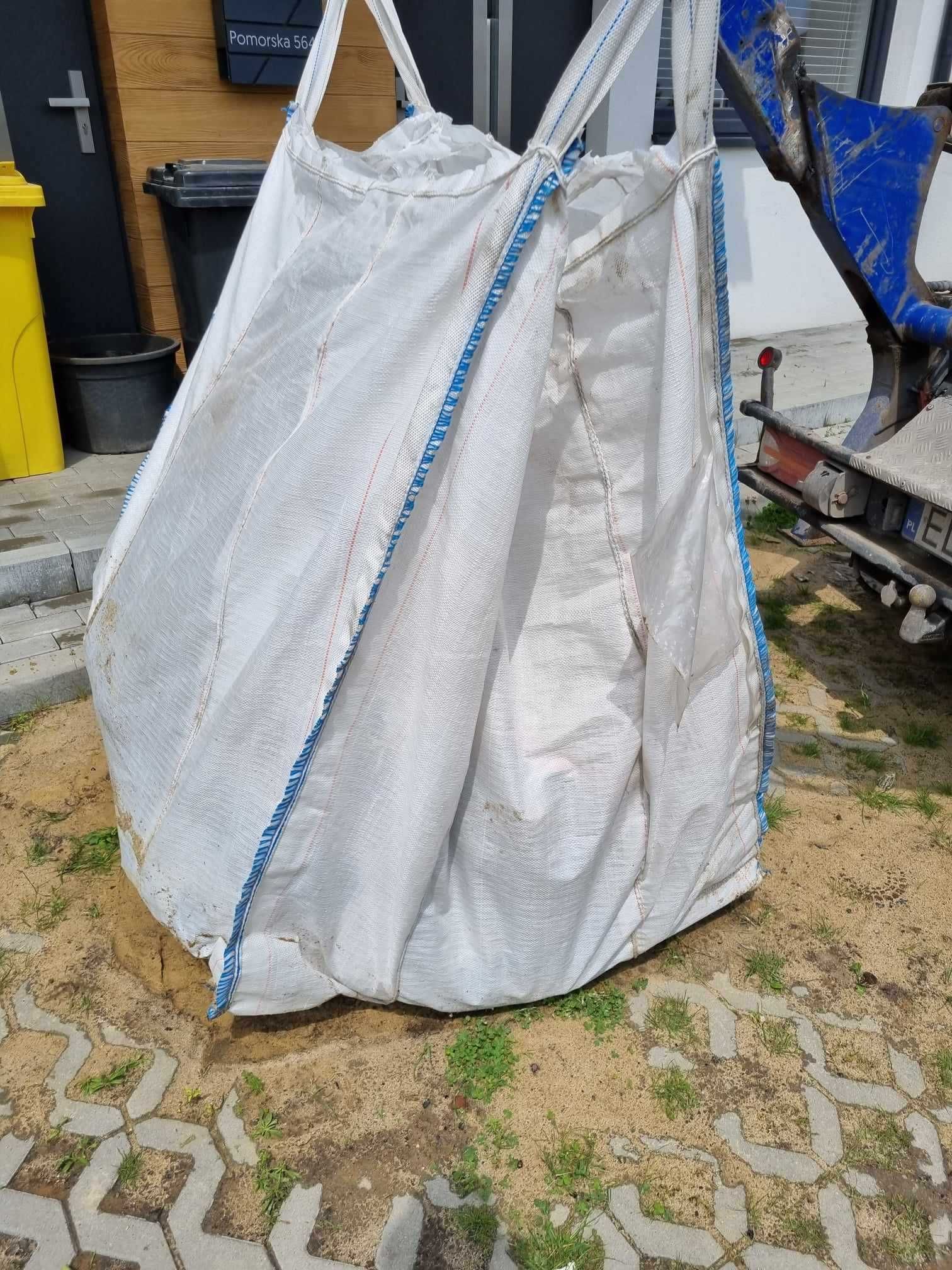 Worki BIG BAG na gruz, odpady remontowe, worek bag, wąskie bramy