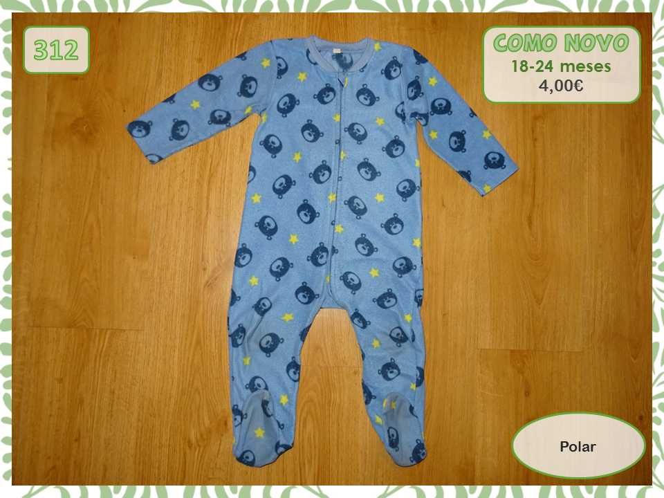 Babygrows 18 e 18-24 meses