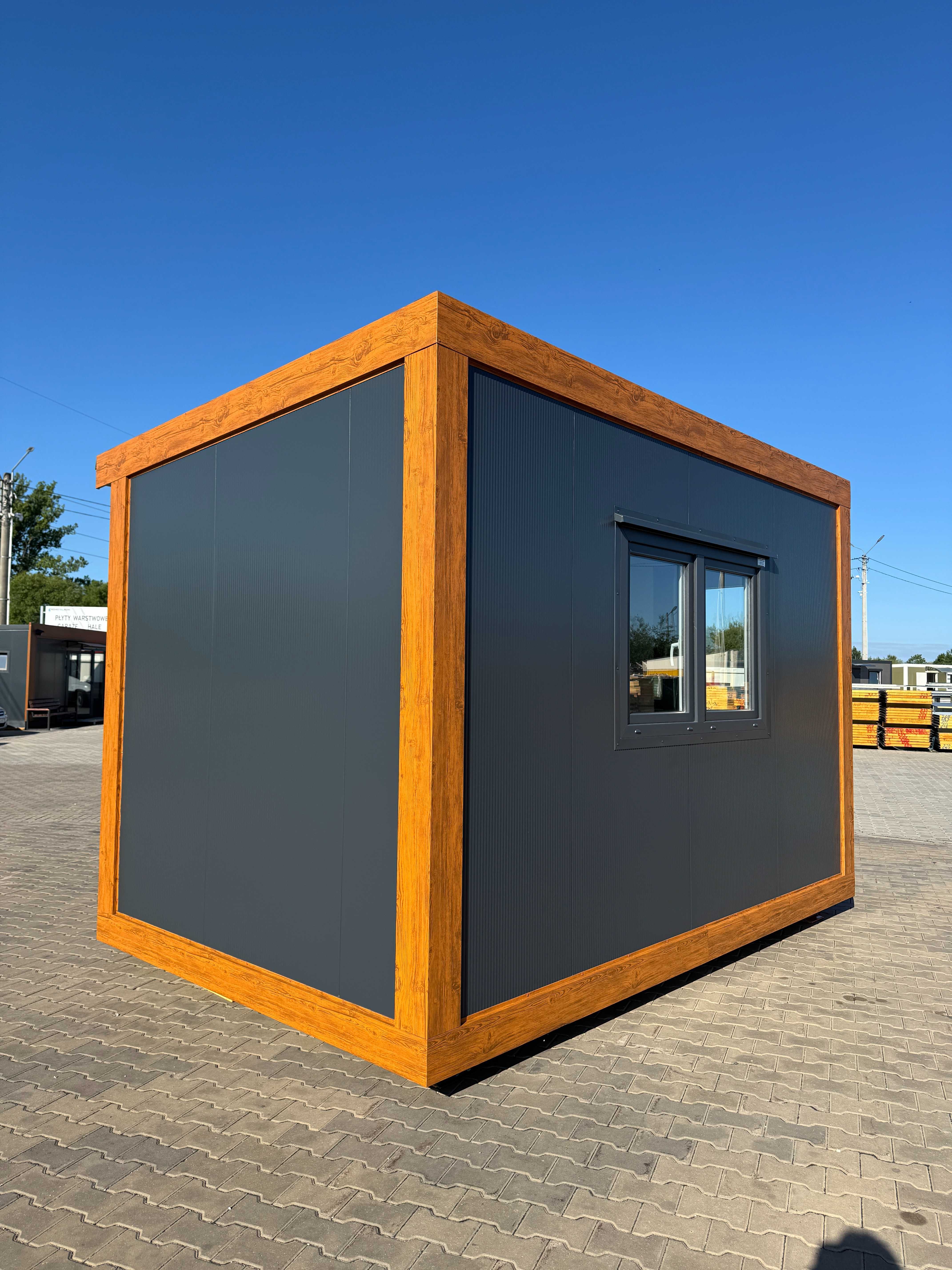 Pawilon 4x2,5m z płyty PIR 120mm  Gotowy z instalacją
